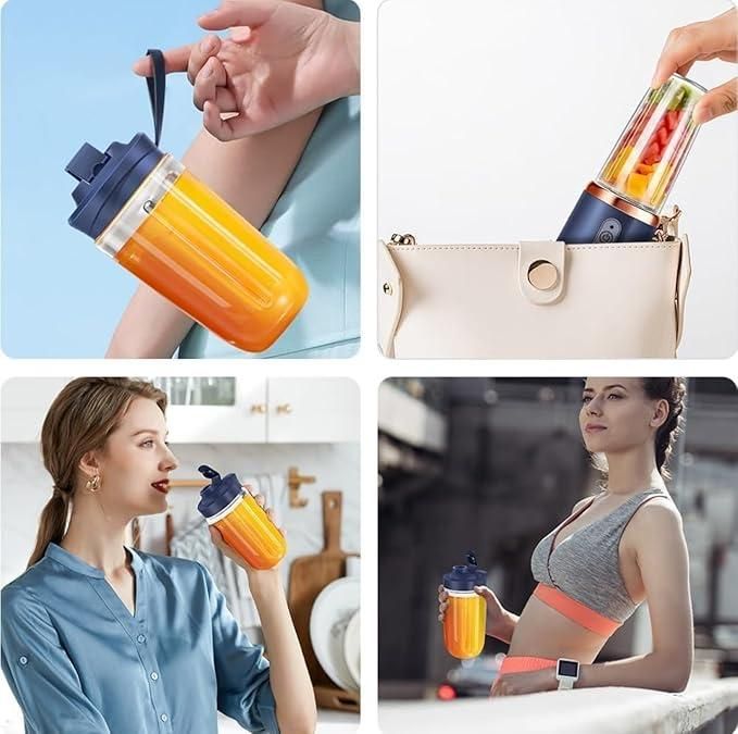 Portable Blender for Smoothies & Juices | 400ML Compact Jar for Soft Fruits