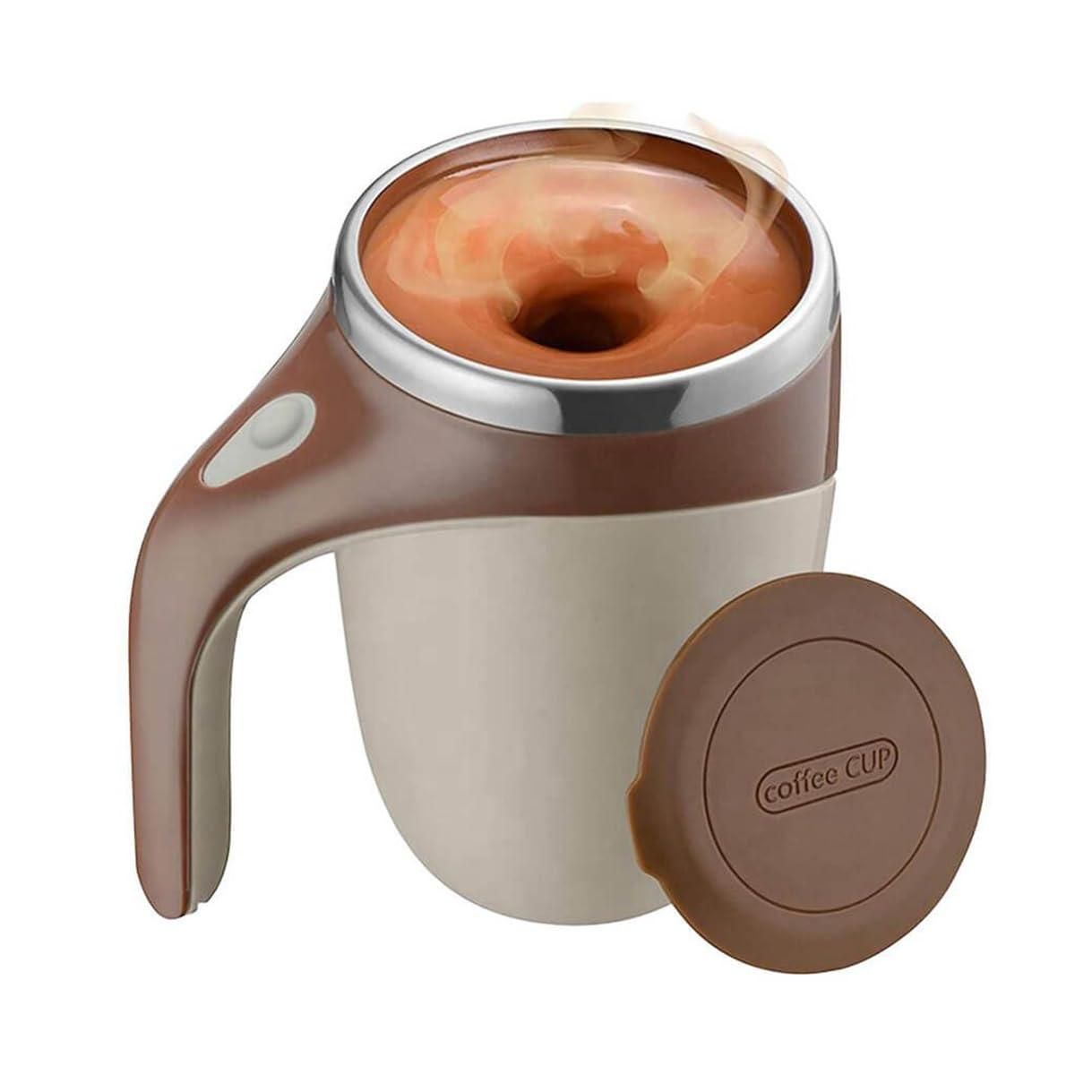 Self Stirring Coffee Mug, Rechargeable Automatic Stirring Mixing Mug