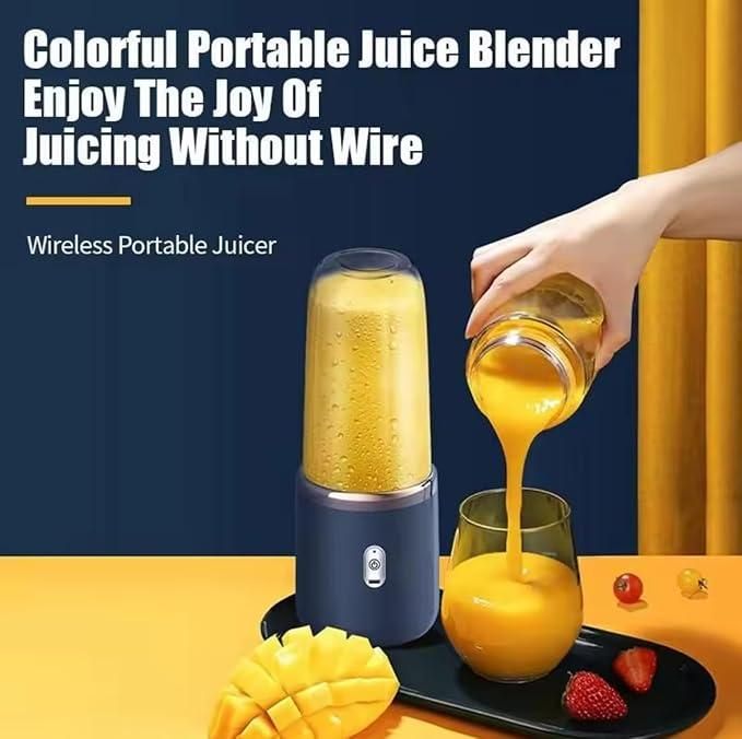 Portable Blender for Smoothies & Juices | 400ML Compact Jar for Soft Fruits